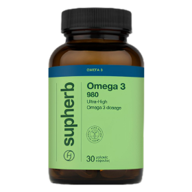 SUPHERB OMEGA 3 980 30 SOFT CAPSULES