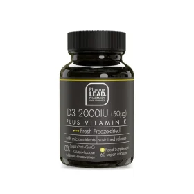 D3 2000IU Plus Vitamin K - 60 vegan capsules