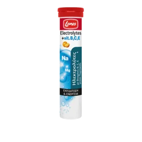Lanes Electrolytes + Vitamins B,C,E - 20 effervescent tabs