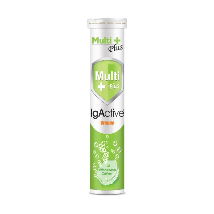 IgActive Multi Plus Πολυβιταμίνη 20 Αναβράζοντα Δισκία