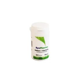 Synpharma Calcium 500mg & Βιταμίνη D3 10mcg - 60tabs