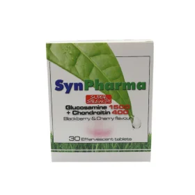 Synpharma Γλυκοζαμίνη 1500mg & Χονδροϊτίνη 400mg - 30 Αναβράζοντα Δισκία