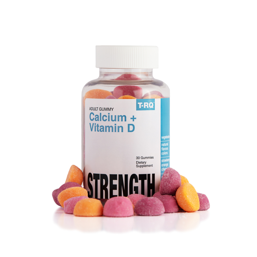 T-RQ Calcium & Vitamin D3 Chewable Gummies 30 Pieces