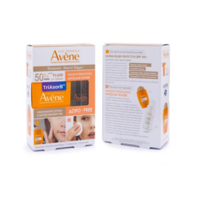 Avene Ultra Fluid Perfector Spf50+ 50ml & Makeup Micellar Water 100ml Set