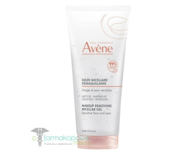 Avene Makeup Removing Micellar Gel Τζελ Ντεμακιγιάζ για Ευαίσθητες Επιδερμίδες, 200ml