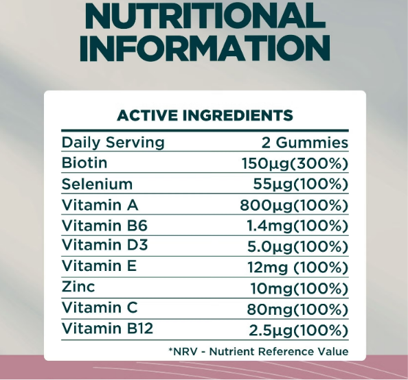Hair, Skin and Nails Gummies - Image 5