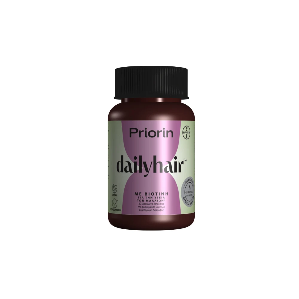 Priorin Daily Hair Με Βιοτίνη 30 Gummies