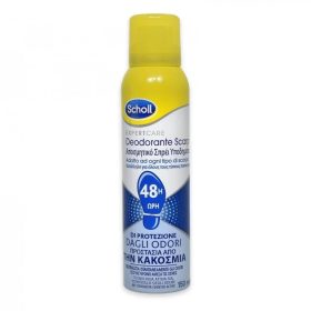 Scholl Expertcare Deodorante Scarpe Αποσμητικό Σπρέι Υποδημάτων, Προστασία Από την Κακοσμία 150ml