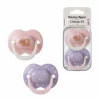 Tommee Tippee Comforting Πιπίλα / 6-18M (L) / Ροζ Μωβ, 2 τεμάχια