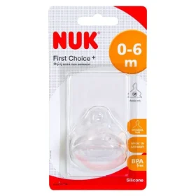 Nuk First Choice Plus No Colic Teat 0-6m, 1 Τεμάχιo
