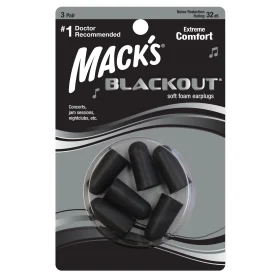 Mack’s Blackout Soft Foam Earplugs