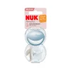 NUK Mommy Feel Μπλε-Γκρι Πιπίλα 0-9M 2 T