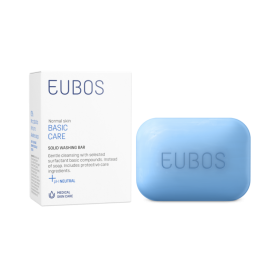 Eubos Basic Care Στερεά Μπάρα Πλυσίματος Χωρίς Άρωμα