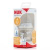 Nuk First Choice No Colic Bottle 0-6m, M (150ml) - Πλαστικό Μπιμπερό με Θηλή Σιλικόνης και Δείκτη Θερμοκρασίας
