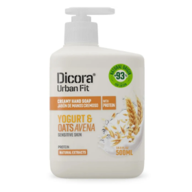 Dicora Urban Fit Creamy Hand Soap Protein Yogurt & Oats (500mL)