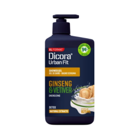 DICORA Vetiver and Ginseng Shower Gel 825 ml