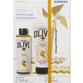 Korres Pure Greek Olive Honey Pear An Anthology of Greek Scents Body Care Set