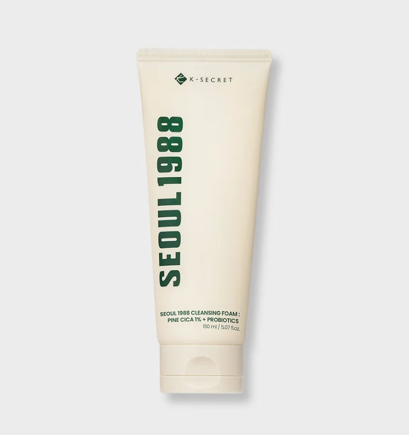 SEOUL 1988 Cleansing Foam : Pine Cica 1% + Probiotics
