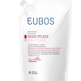 Eubos Basic Care Face - Body Liquid Washing Emulsion Refill 400ml