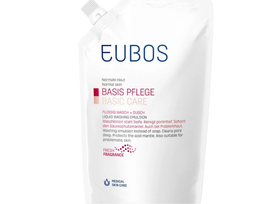 Eubos Basic Care Face - Body Liquid Washing Emulsion Refill 400ml