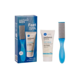 Panthenol Extra Feet Spa Ενυδατική Κρέμα Ποδιών 60 ml & Δώρο Ράσπα Ποδιών 1 τεμάχιο