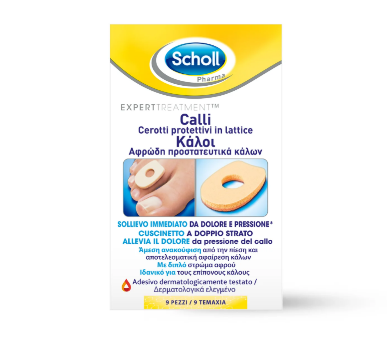 Scholl Latex Grip Patches - Προστασία