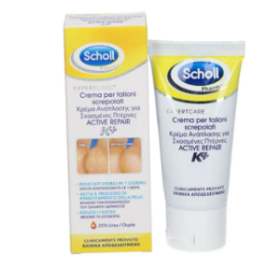 Scholl Active Repair K+ Κρέμα για Σκασμένες Φτέρνες 60 ml