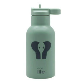 Ecolife Παιδικό Μπουκάλι Θερμός 350ml Ελεφαντάκι