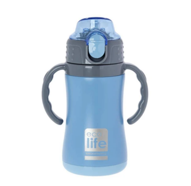 Ecolife Παιδικό Θερμός Μπλε x 300ml