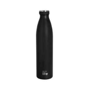 Ecolife Slim Black Thermos 1Lt