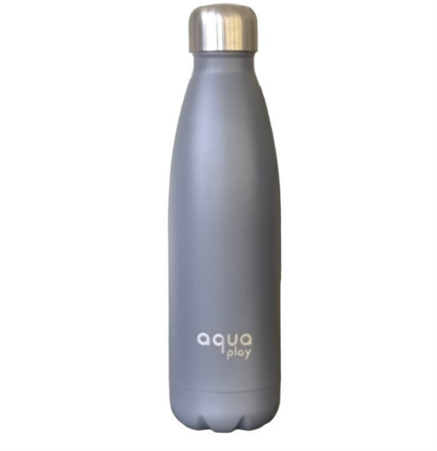 Aquaplay Μπουκάλι Θερμός Ανοξείδωτο 500ml Ανθρακί