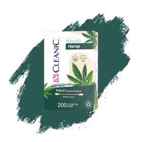 Cleanic Naturals Hemp cotton buds