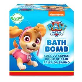 Kids Paw Patrol Raspberry Bath Sparkling Bomb (Βατόμουρο)