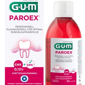 GUM PAROEX Στοματικό διάλυμα 0,12% CHX 12 x 300 ml