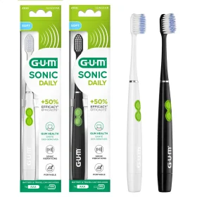 GUM® SONIC DAILY Electric Toothbrush - Extra Clean For Gum Health