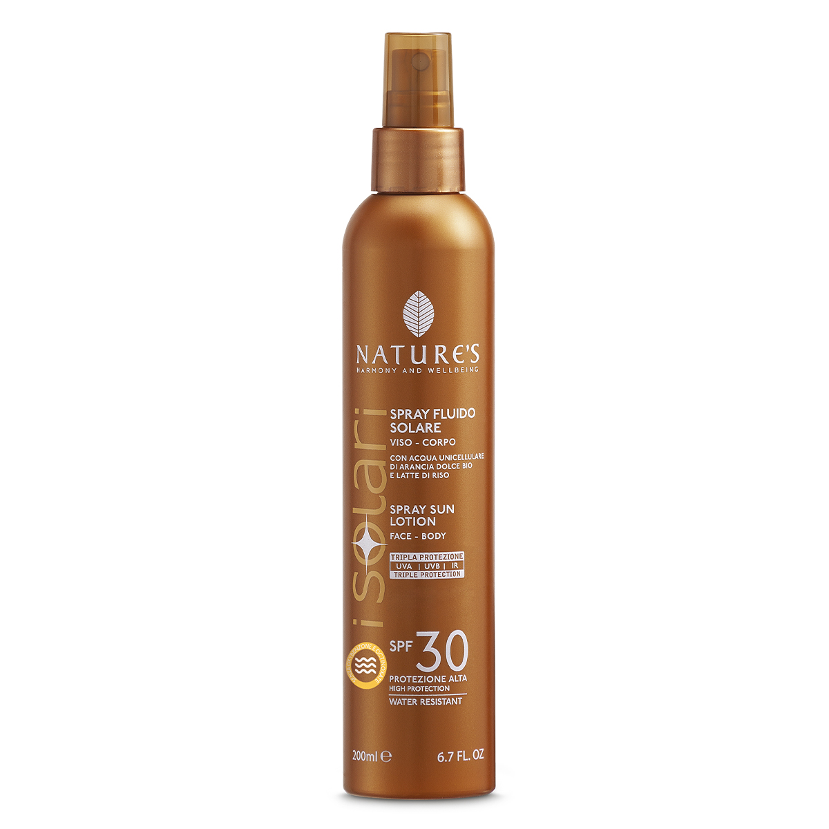Nature's Isolari Spray Sun Lotion SPF 30