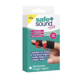 Safe and sound ADJUSTABLE FINGER SPLINT