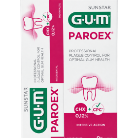 Gum paroex CHX 0,12% + CPC toothpaste and mouthrinse
