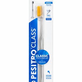 PESITRO CLASSIC TOOTHBRUSH WITH SPARKLES MEDIUM