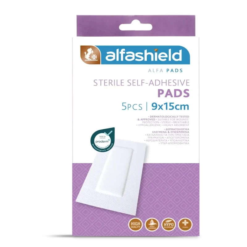 Alfashield / ALFA PADS Sterile Self-adhesive Pads Classic