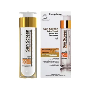Frezyderm Sun Screen Color Velvet Face SPF50+ - TINTED 50ml