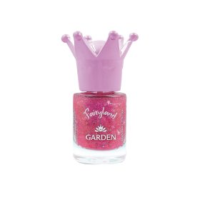 GARDEN Fairyland Nail Polish Glitter Pink Rosy 1 7.5ml