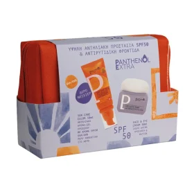 Panthenol Extra Sun Care Color Face Cream-Gel SPF50 50 ml + Face & Eye Cream 50 ml + Δώρο Νεσεσέρ
