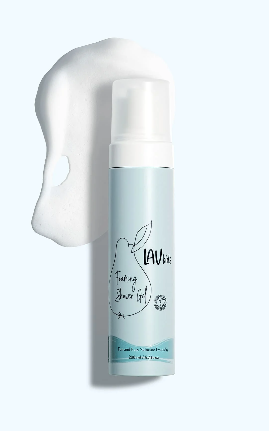 LAVkids Foaming Shower Gel