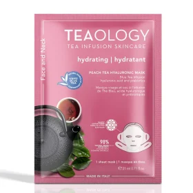 TEAOLOGY PEACH TEA HYALURONIC MASK