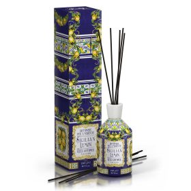 RUDY Room diffuser with sticks 250mL Sicilian lemon range