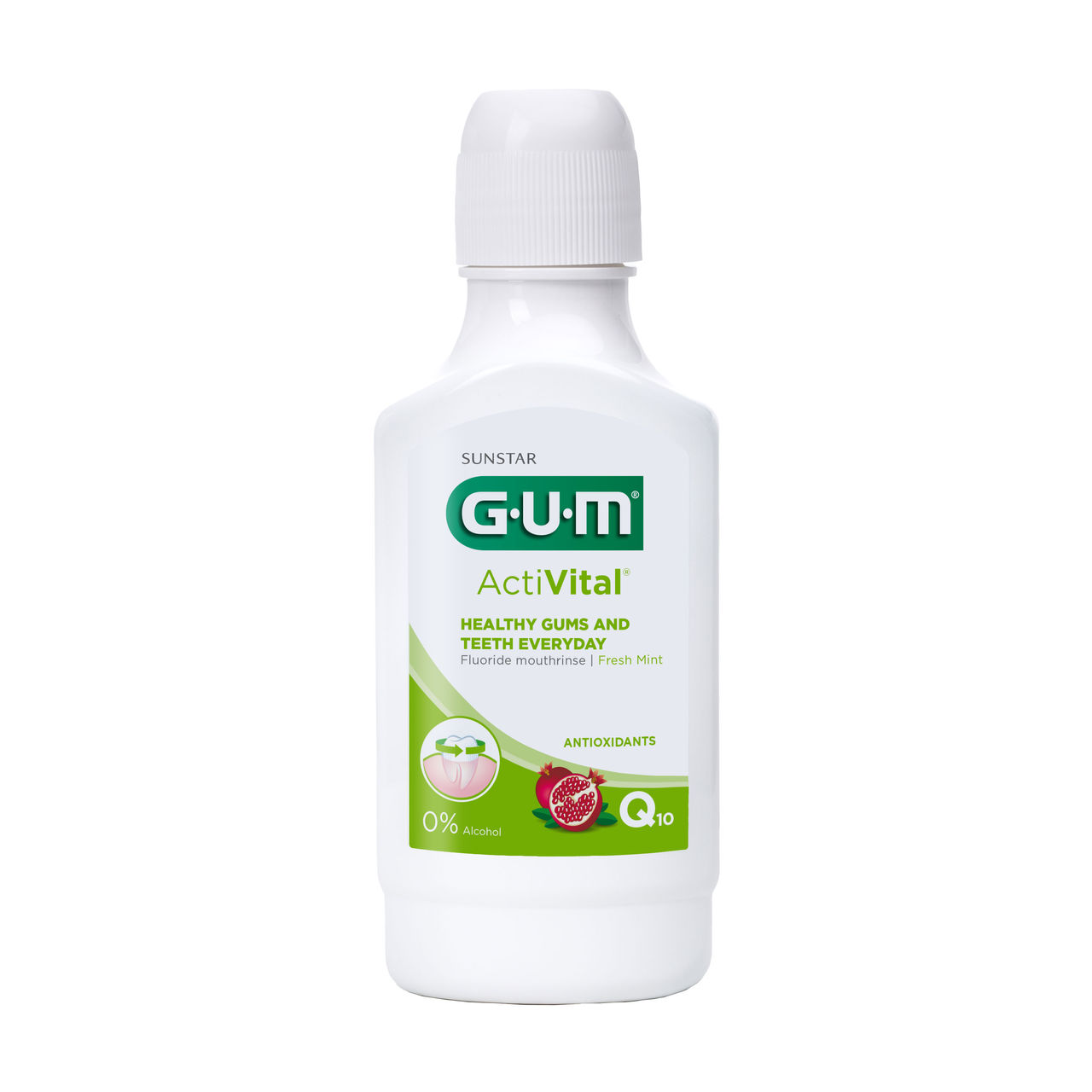 Gum Activital Q10 Mouthrinse 300ml