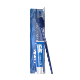 Smile More Toothbrush And Toothpaste Travel Set – Mint 30 Ml