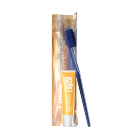 Smile, Σετ Οδοντόκρεμας, 30ml + Οδοντόβουρτσα, Κίτρινο