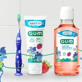 GUM JUNIOR 6+ KIT